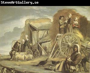 Louis Le Nain The Cart or the Return from Haymaking (mk05)